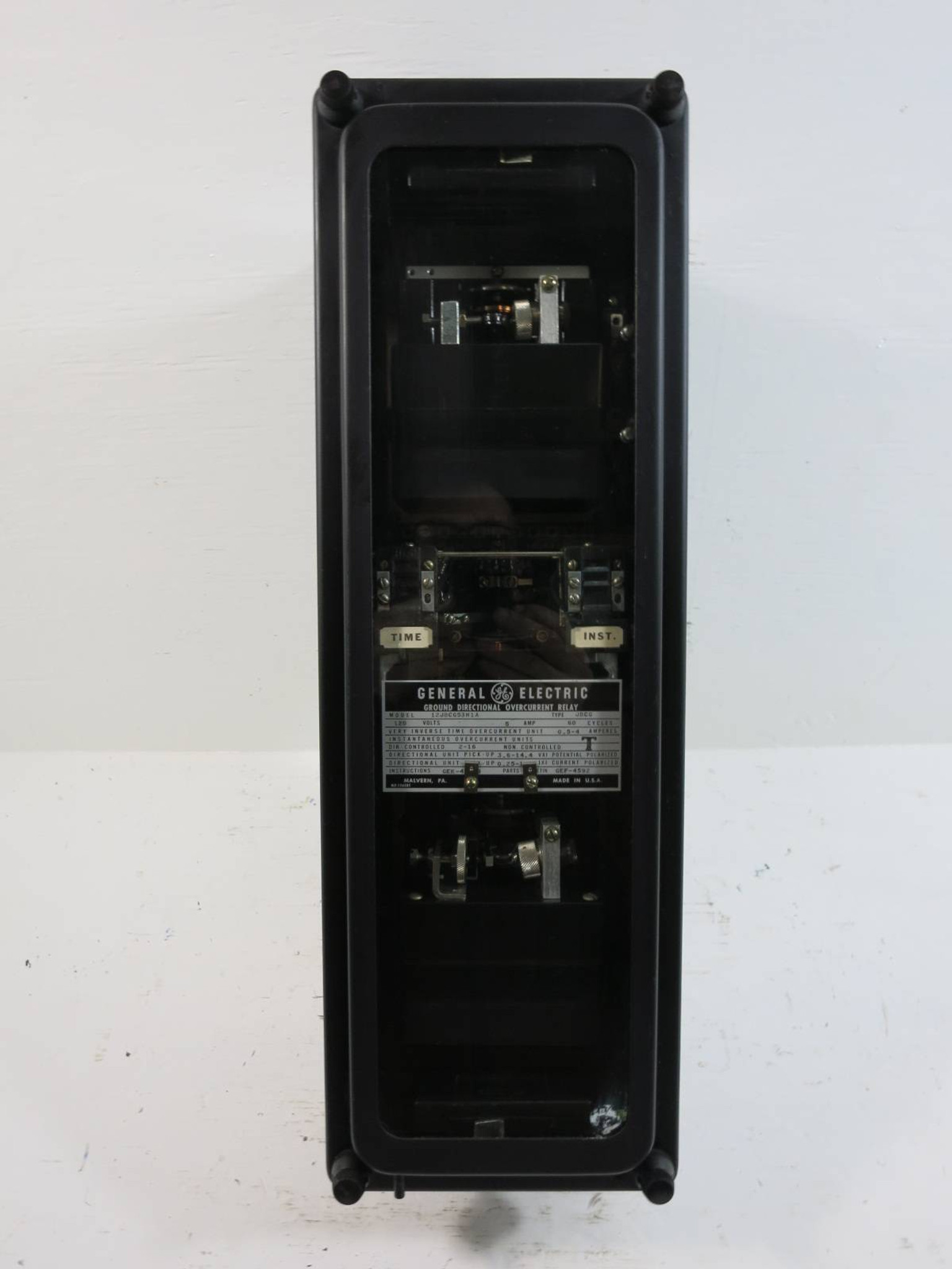 General Electric 12JBCG53M1A Ground Directional Overcurrent Relay GE